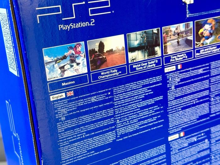 Original Sony PlayStation 2 Console Boxed and Beautiful