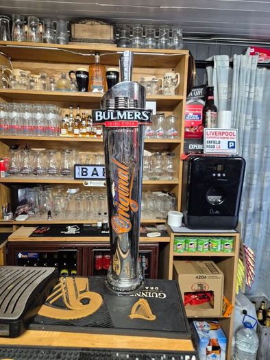 beer taps and cooler