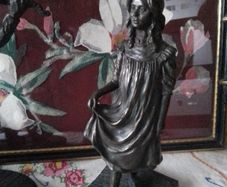Jeanne Rynhart Coldcast Bronze Girl Stepdancer