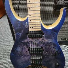 Mayones Hydra Elite Trans Dirty Purple Blue Burst Satine 6