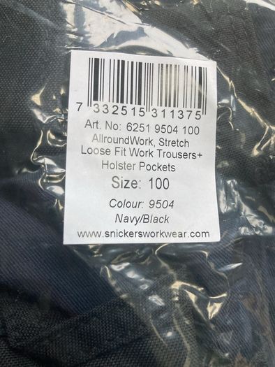 Snickers Work Trousers