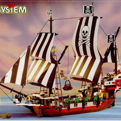 Lego System 6286 - Skull's Eye Schooner 1993