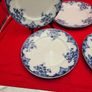 Set of 6 Antique, HOLLINSHEAD & KIRKHAM 'Cambridge' Diner Plates ,Vintage Image 4