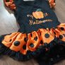Baby's first Halloween dress and shoes Image 2