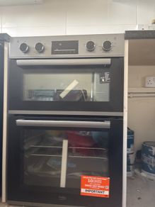 Brand new integrated double oven
