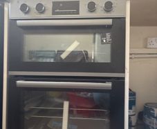 Brand new integrated double oven