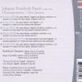 Johann Friedrich Fasch. Oboe Sonatas. CD. Free Postage! Image 2