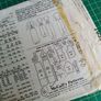 sewing pattern, 1960s evening wear Image 3