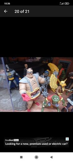 Neca TMNT collection with neca diorama