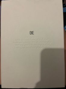 bts be essential album + extra photocards