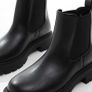 ASOS DESIGN Wide Fit Black Ankle Boots (UK 7) Image 3