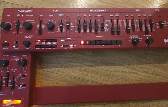 Behringer MS-101 Working, no Keyboard
