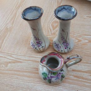 Kylemore Pottery Vases and Jug