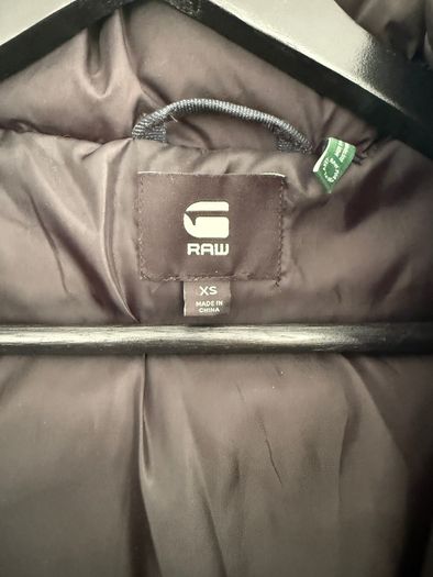 G-Star Whistler Slim Women's Winter Jacket/Coat Puffer XS Black