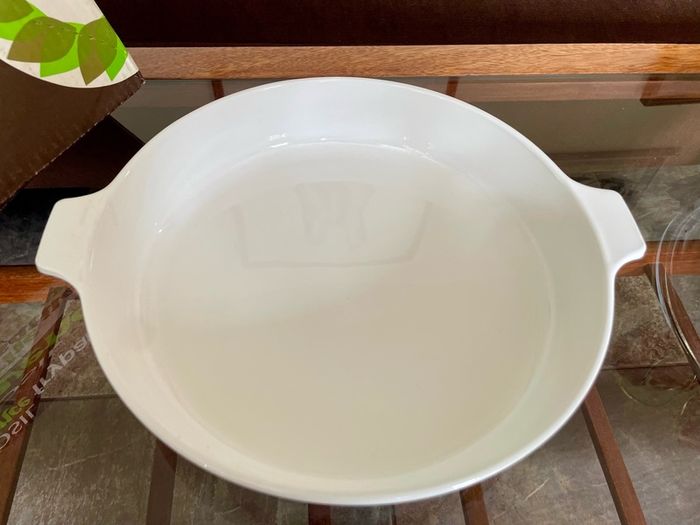 New Vintage Pyrosil Casserole Dish Spice of Life La Romarin 1970s with Lid and Original Box Unused