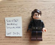 lego sw0361 anakin skywalker, set 9494