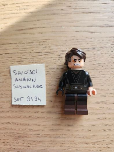 lego sw0361 anakin skywalker, set 9494