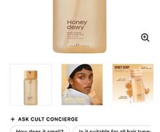 Gisou Honey Infused Hair & Body Mist 100ml - Honey Dewy