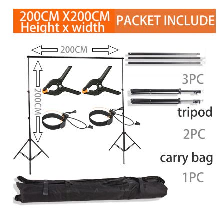 BRAND NEW Photography Photo Studio Background Stand Backdrop