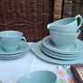 woods ware Iris, Woodsware, utility ware, vintage tea set Image 2