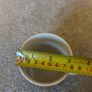 vintage ceramic mug from the Monopoli Brand featuring cabaret poster illustration Image 7