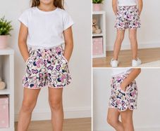 Disney Minnie Mouse Girls Shorts  Size 116 cm