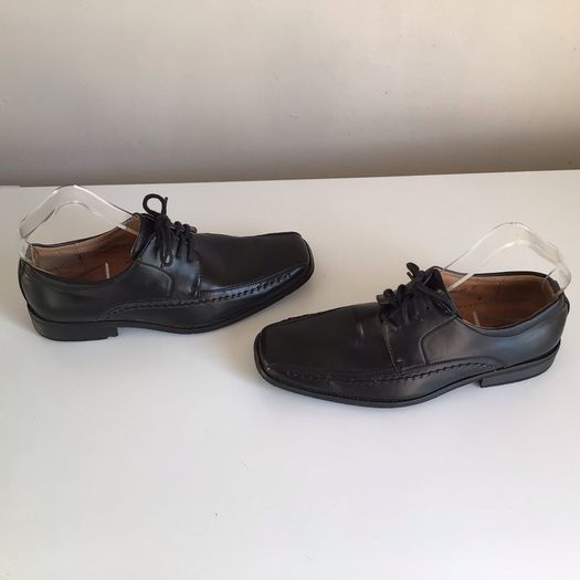 Goor Boys Black leather Lace up Formal shoes size 4 Eu 37
