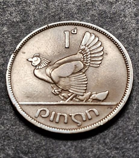 Ireland 1941 Penny 1d coin