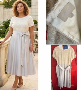 Fee G Irish designer dress wedding event chic sophisticated