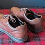 M&S Wide Fit Leather Shoes - Brown - Size 9.5 UK (Excellent Condition) Image 3