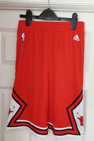 Chicago Bulls basketball shorts - age 13-14 years