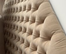 Floor standing king size headboard