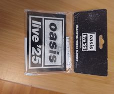 oasis fridge magnet