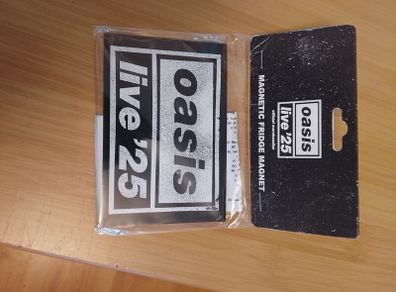oasis fridge magnet
