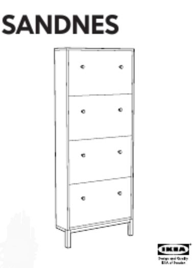Wanted Ikea Sandnes shoe storage