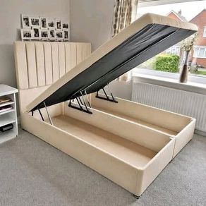 Double or King Size Ottoman Bed Frames + Mattress
