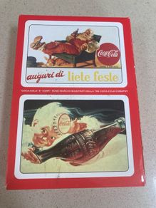 Coca Cola Christmas Bridge cards New