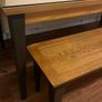 Kitchen table and bench Image 2