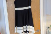 Quiz Navy Sleeveless Dress. Size. 18 (16).  B.N.W.T.