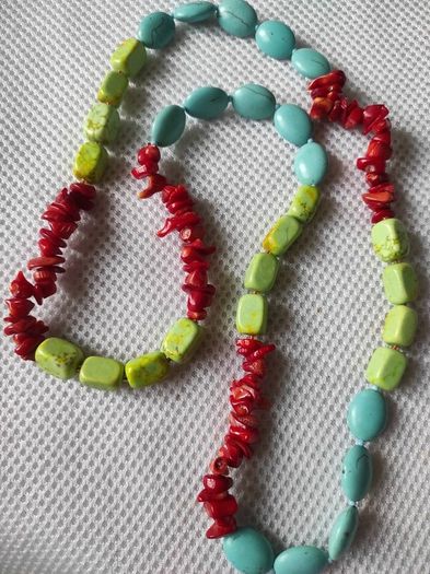 Natural stones necklace