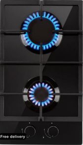 Gas Hob 2 Burners Enameled