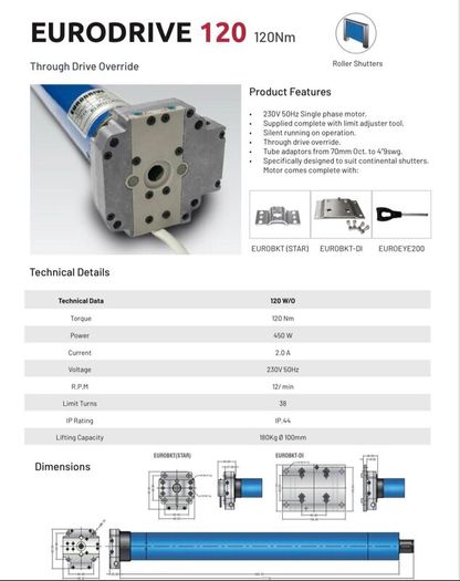 2 Ellard 120 and 150 motors for sale
