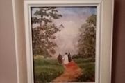 Jesus on the road to Emmaus