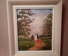 Jesus on the road to Emmaus