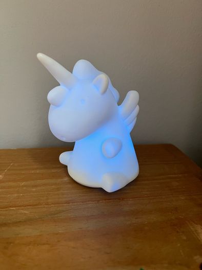 Colour Change Unicorn Lamp