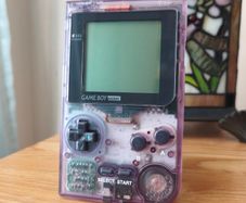 Boxed Atomic Purple Nintendo Game Boy Pocket Gameboy.