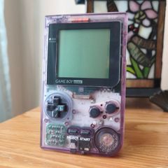 Boxed Atomic Purple Nintendo Game Boy Pocket Gameboy.