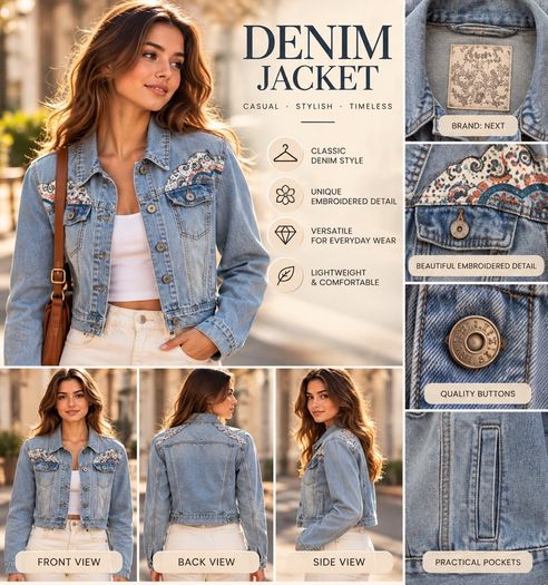 Denim Jacket, size 10 (38)