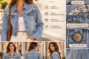 Denim Jacket, size 10 (38)