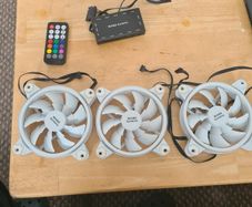 Mars Gaming RGB Fan 120mm kit with hub
